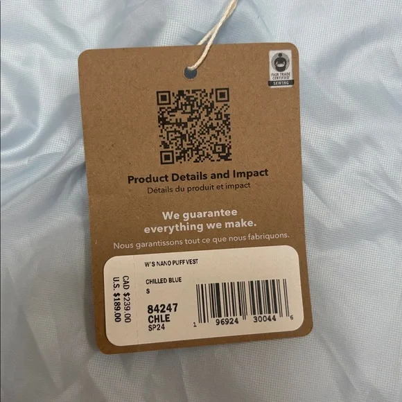 NWT Patagonia Nano Puff Vest - Picture 5 of 6